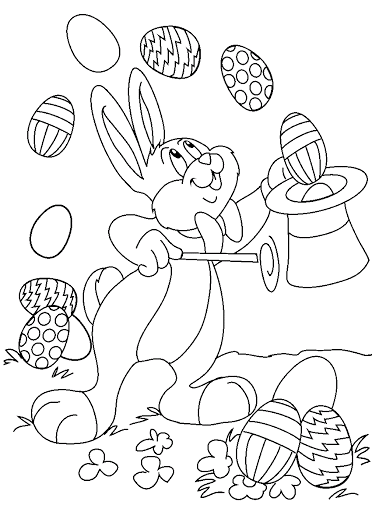 16 Super Cute and FREE Easter Printable Coloring Pages for ...