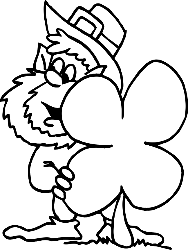saint patricks day coloring pages to print - photo #18
