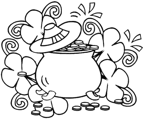 saint patricks day coloring pages to print - photo #15