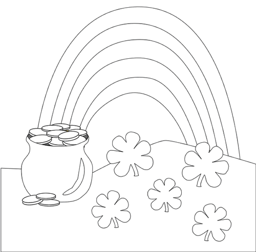 o byrnes st patricks day coloring pages - photo #44