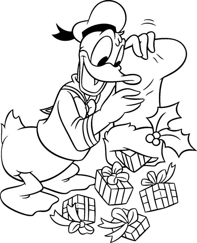 Free Disney Christmas Printable Coloring Pages for Kids ...
