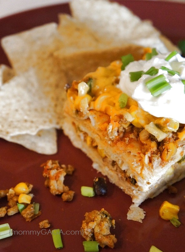 In My Kitchen Easy Turkey Enchilada Casserole Recipe Honey + Lime