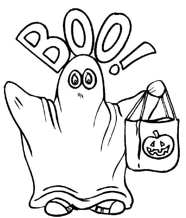 halloween coloring book pages to print - photo #34