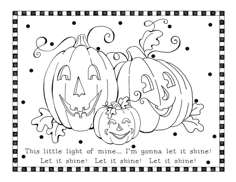 24 Free Printable Halloween Coloring Pages for Kids - Print Them All!