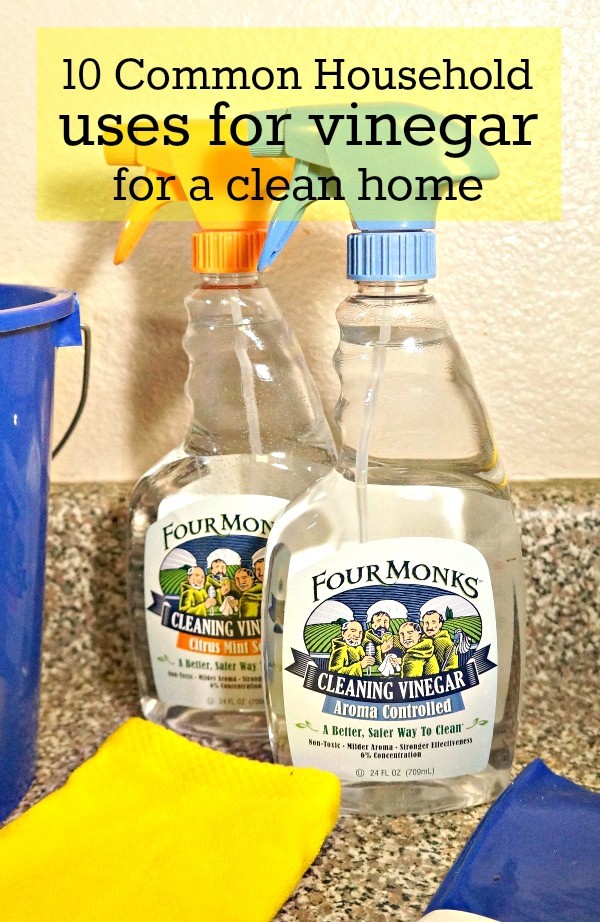 10 Common Household Uses for Vinegar for a Clean Home