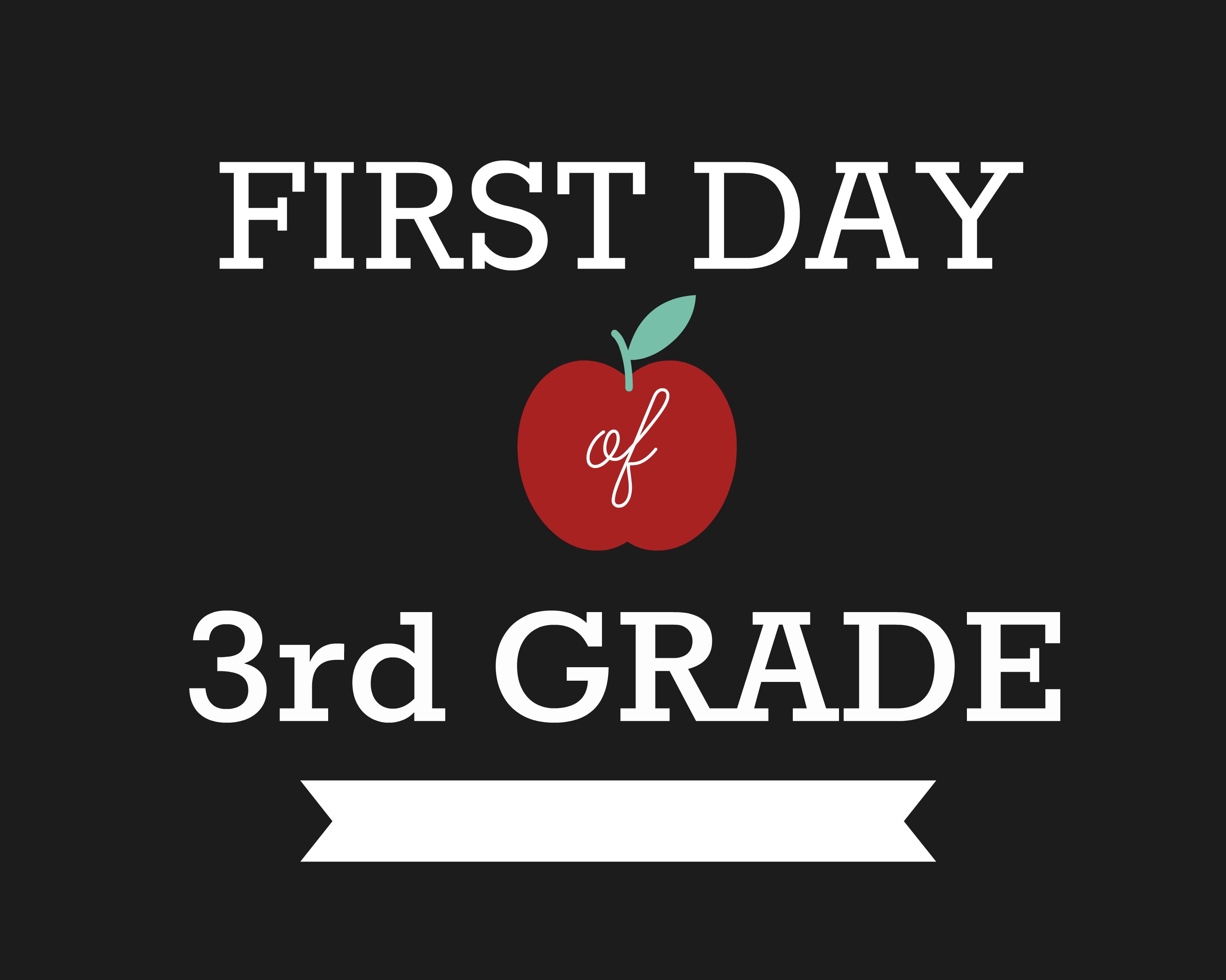 First Day Of 5th Grade Free Printable 2023