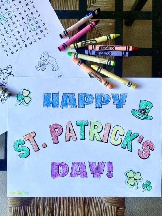 Free St. Patrick’s Day printables – Coloring Pages & Activities