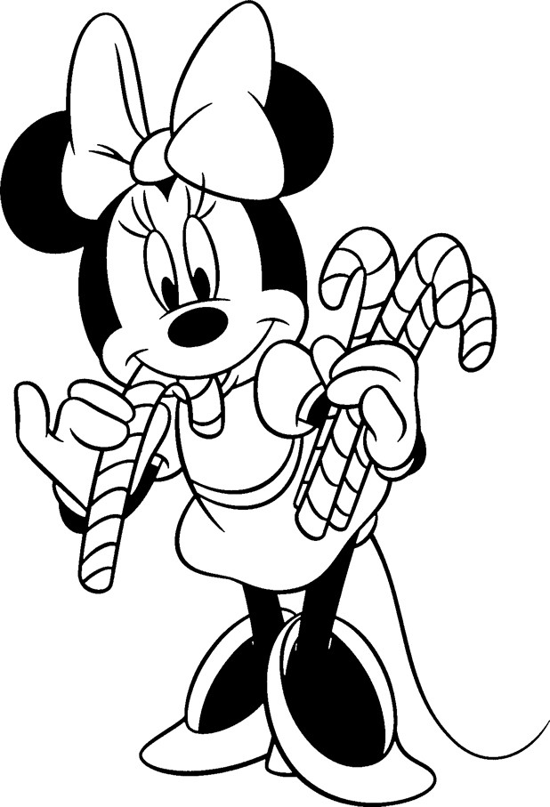 Free Disney Christmas Printable Coloring Pages for Kids