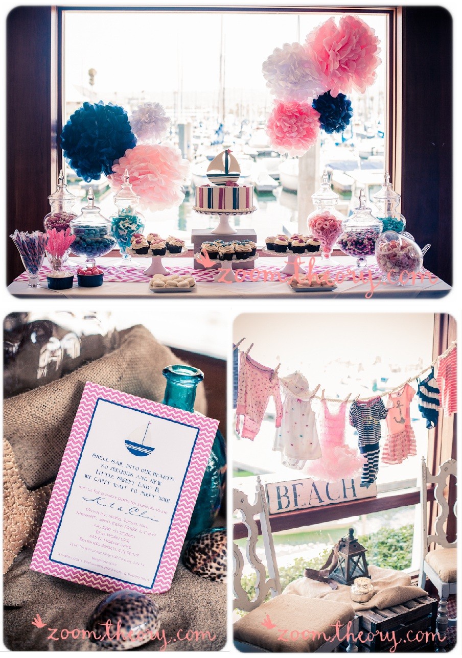 The Best Girls Baby Shower Party Theme Ideas - Honey + Lime
