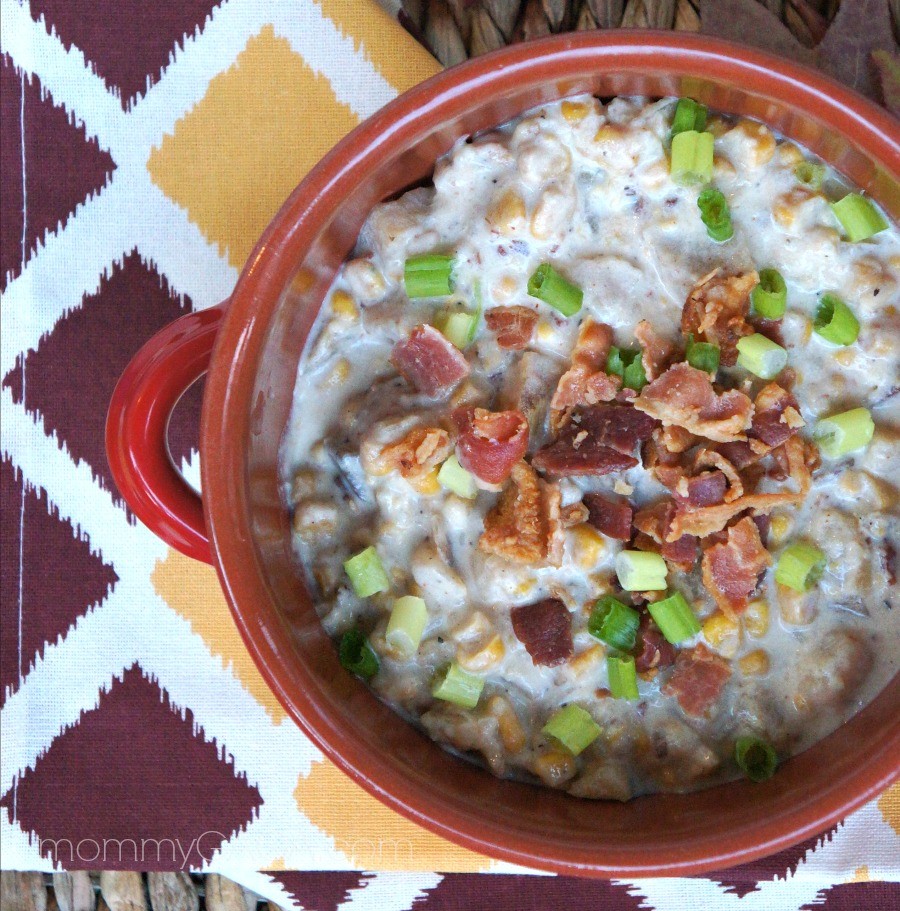 Easy Bacon and Corn Chowder Soup Recipe