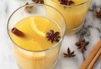 Cinnamon orange blossom cocktail drink recipe