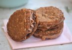 Chocolate hazelnut cookie sandwiches recipe