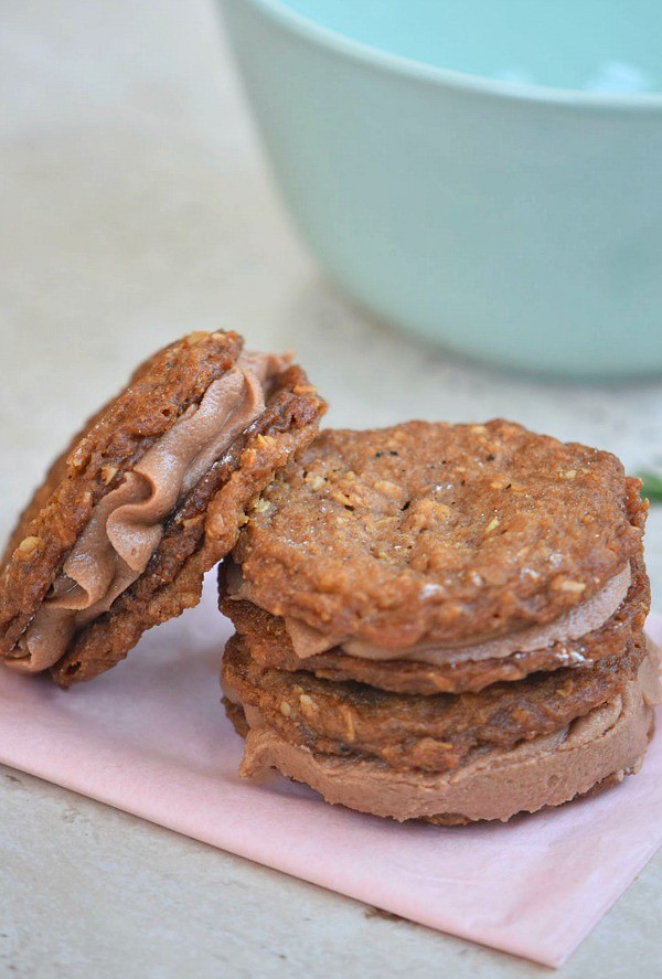 Amazingly Sweet Chocolate Hazelnut Cookie Sandwiches Recipe