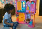 Playing with the Barbie Rainbow Cove Princess Castle Playset