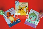 Free printable Pokemon Valentine's day cards with lollipops