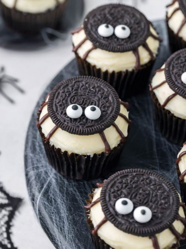 Cute & Spooky Halloween Spider Recipes